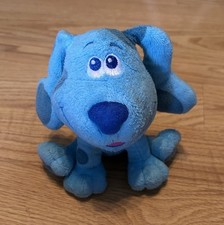 Blue's Clues And You Plush Stuffed Animal Blue Puppy Dog 8" Tall Soft Toy