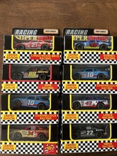 MATCHBOX RACING SUPER STARS 1996-97 SET OF 8 MODELS. NEW NEVER OPENED.