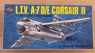 Airfix L.T.V. A-7 D/E Corsair II 1/72 Series 3 03016-4 1979 Vintage Neu in OVP