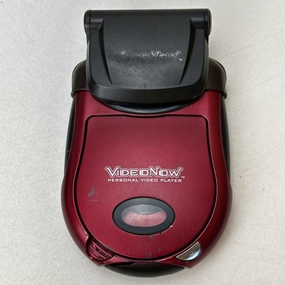 VideoNow Personal Video Player 2003 Tested Red With Front Light Attached Hasbro