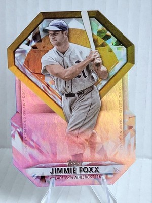 2022 Topps Update Jimmie Foxx Diamond Greats Die Cut Card #DGDC-68 MLB Athletics