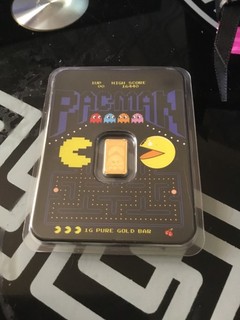 Lingotto oro 1 grammo PAC MAN 45° anniversario in TEP