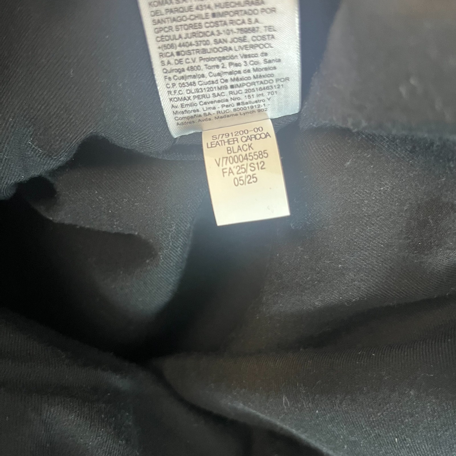 Banana Republic Men's Medium Relaxed Leather Carcoat Black Button Jacket NWT image 5