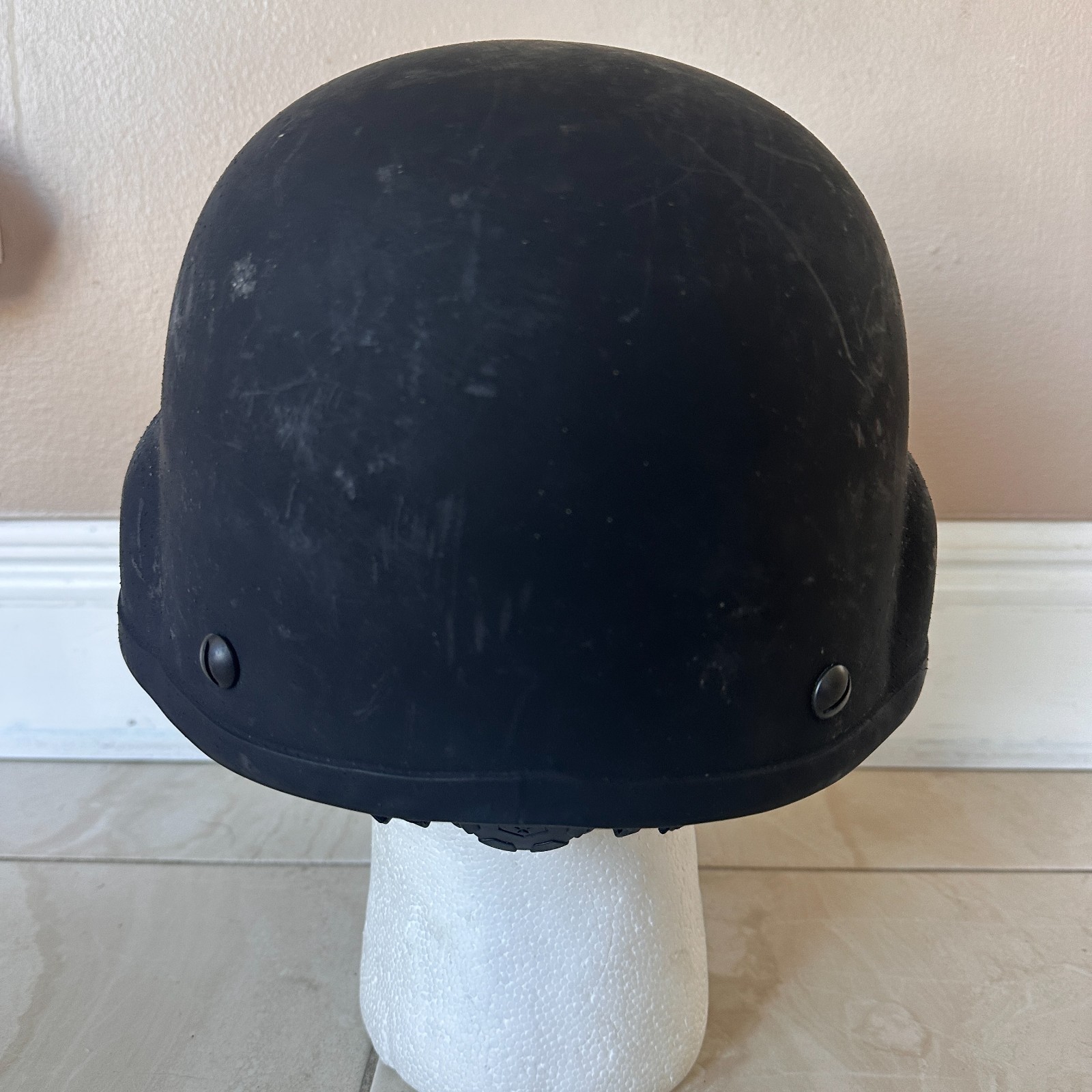 Paraclete / Revision Ballistic Helmet Level IIIA Black Full Cut LARGE w/Dial #6