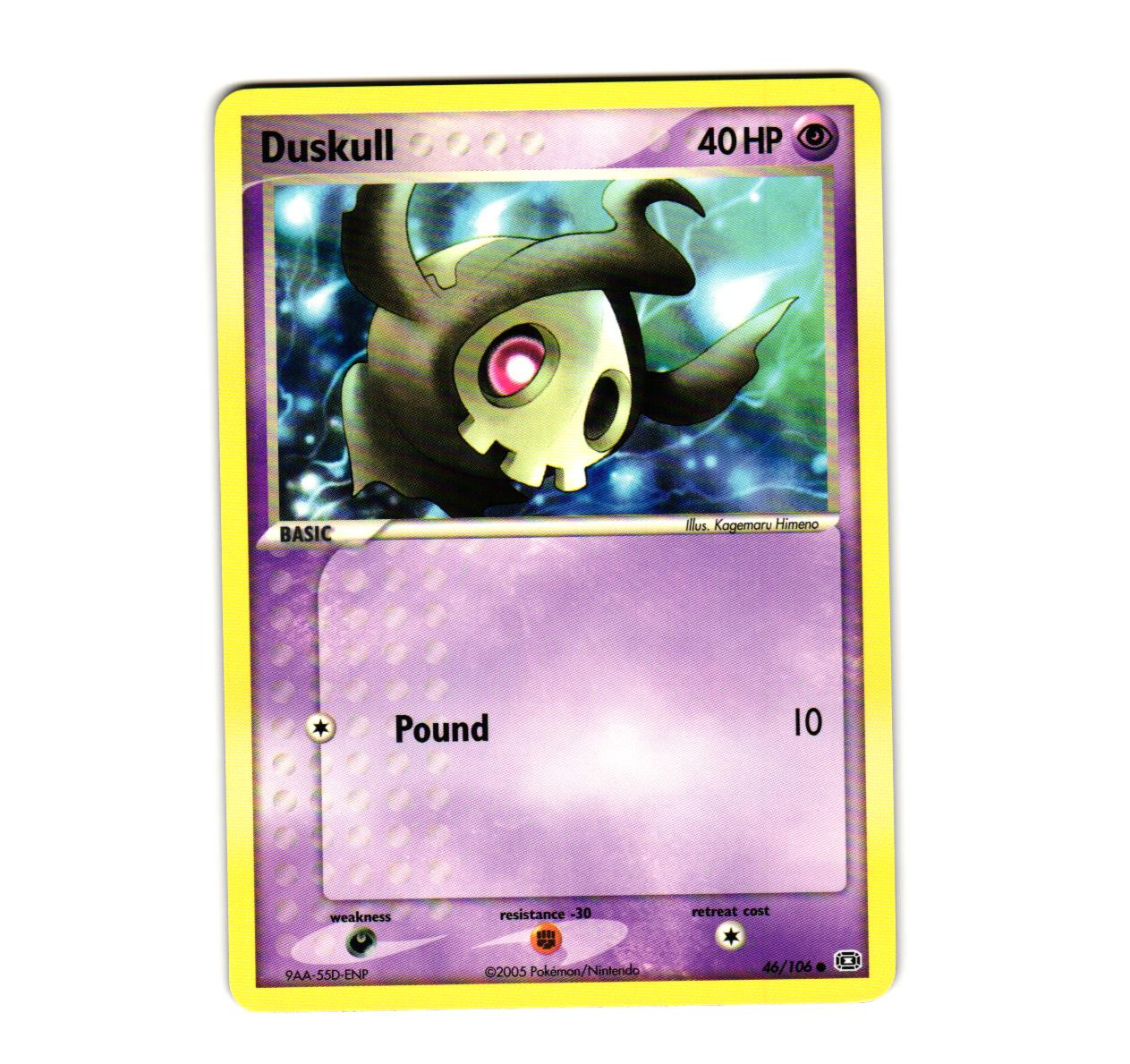 Pokemon Duskull 46/106 Emerald Regular NM
