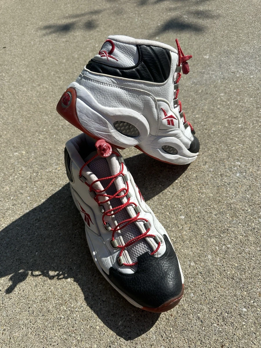 Reebok Question Low White Black Ice for Sale | Authenticity