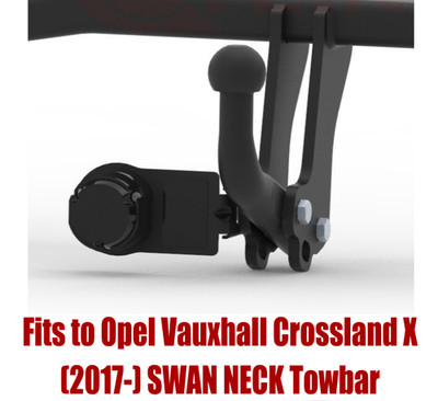 Swan Tow Bar For VAUXHALL Crossland X (2017-) & 13 Pin Bypass Relay Kit - O154