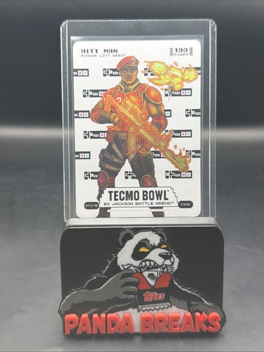 2026 Bo Jackson Battle Arena Tecmo Hitt Man Sore Thumb Fire Power 180