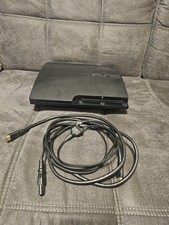 Playstation 3 PS3 Slim Konsole CECH-3004A Schwarz 160GB mit Kabel