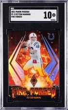2021 PANINI PHOENIX FIRE FORGED #FF-2 PEYTON MANNING SGC 10 GM