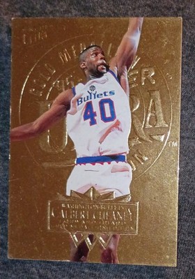 1995-96 Fleer Ultra - Calbert Cheaney #191 Gold Medallion Edition