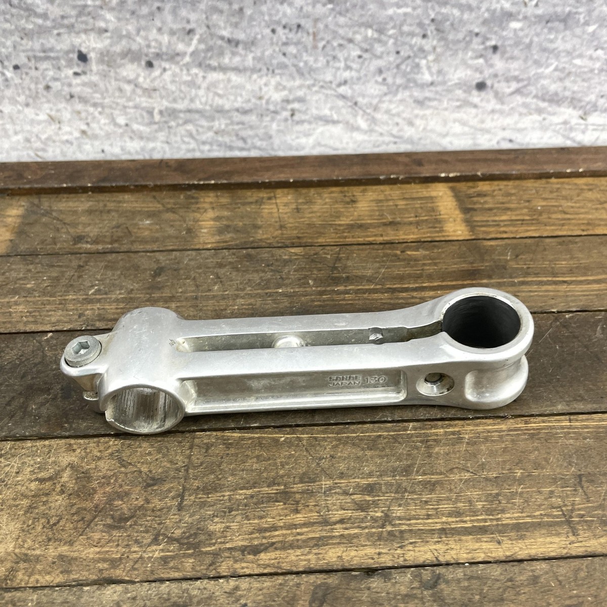 Vintage Sakae Stem 1 1/8 Threadless 130mm 25.4 90s MTB I-Beam Vintage Sakae Stem 1 1/8 Threadless 130mm 25.4 90s MTB I-Beam
