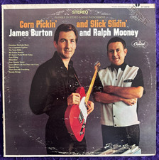 Promo ~ JAMES BURTON & RALPH MOONEY Corn Pickin '67 CAPITOL Stereo Tested VG+