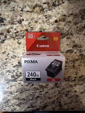 Canon PIXMA 240XL Black Genuine/Original Inkjet Ink Cartridge