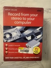 XITEL INport - New open box , Record from your stereo to your computer