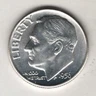 1956-P ROOSEVELT UNCIRCULATED DIME 10Ā¢ PHILADELPHIA 90% SILVER COIN US MINT