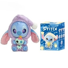 Miniso Stitch Eat Something Before Sleep Series Vinyl Figure Confirmed Blind Box