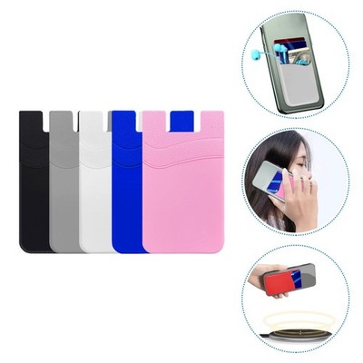 5 Pcs Sticky Handyhalterung Bauchtasche Selbstklebende Handy-Geldbörse