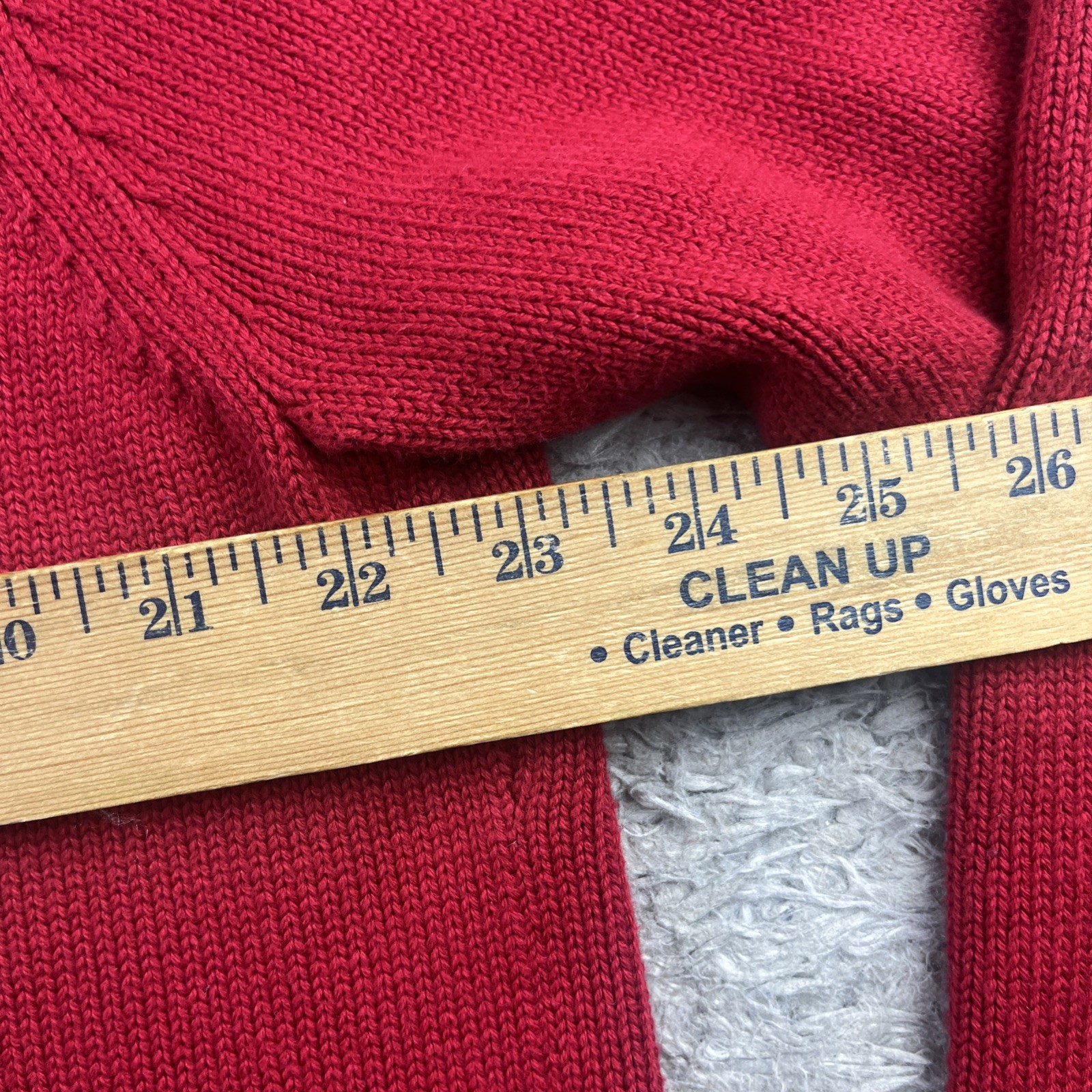 L.L.Bean Solid Crew Neck Cotton Pullover Sweater … - image 5