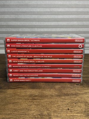 Lot of 9 Nintendo Switch CASES ONLY - NO GAMES EMPTY CASES | eBay