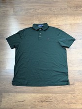 Polo Ralph Lauren Men's Dark Green Short Sleeve Polo Shirt Size XL Preppy Casual