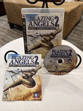 Blazing Angels 2: Secret Missions of WWII (Sony PlayStation 3, 2007) PS3 CIB! 🔥