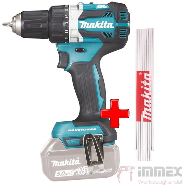 Makita Akku-Bohrschrauber Akkuschrauber Schrauber DDF484 DDF484Y1J DDF484Z Solo-image