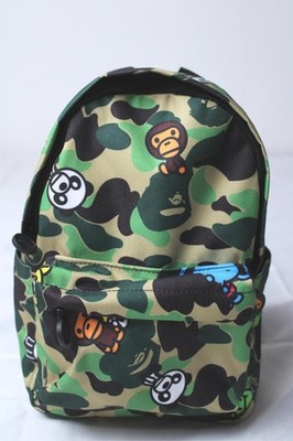 A Bathing Ape Unisex Baby Milo & Friends Mini Backpack NC3 Green One Size