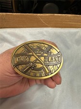Vintage Cast And Blast Belt Buckle