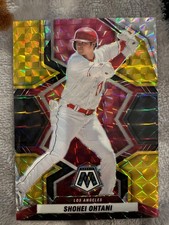 🔥🔥🔥2022 Mosaic Shohei Ohtani Gold #1/8 Angels🔥🔥🔥