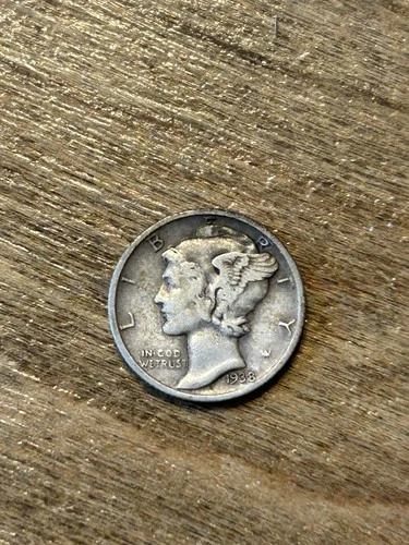 1938S Mercury Dime XF