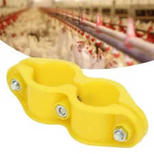 10Pcs Round Water Pipe Fastener Clip Fixing Tool Farm Accessories For CT