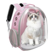 Cat Backpack, Airline Approved Bubble Carrying Bag for Small Medium Dogs Cats...