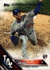 2016 Topps Update Series Rookie Debut - Julio Urias (RC) #US136 - Dodgers