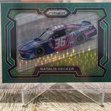 2024 Panini Prizm Green Pulsar /25- Natalie Decker #91 NASCAR