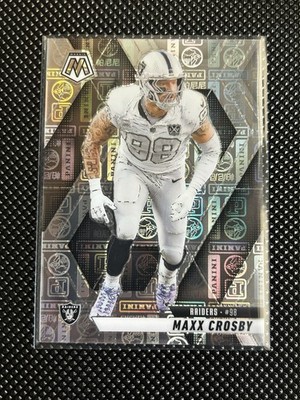 2025 Panini Mosaic - Maxx Crosby #249 Silver Knight Prizm /149