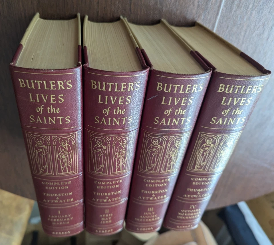 Butler's Lives of the Saints - Complete 4 Volume Set by Herbert Thurston, S.J. - Image 4 of 4