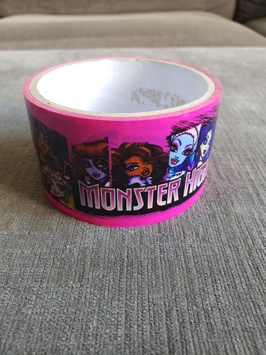Monster High Duct Tape Dolls Roll Of Craft Utility Tapeffiti Collector Rare Used