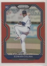 2021 Panini Prizm Red Prizm Edwar Colina #51 2qw