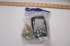 Leviton 30 Amp/50 Amp 3-Pole Angle Plug NEMA 14-30P/14-50P, Black