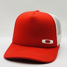 Vintage Oakley Trucker Hat Cap SnapBack Red Gas Can Y2K One Size