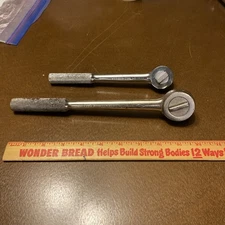 Vintage Set S-K Tools 3/8" & 1/2”Drive Ratchet 45170 & 42470 SK Made in USA Set