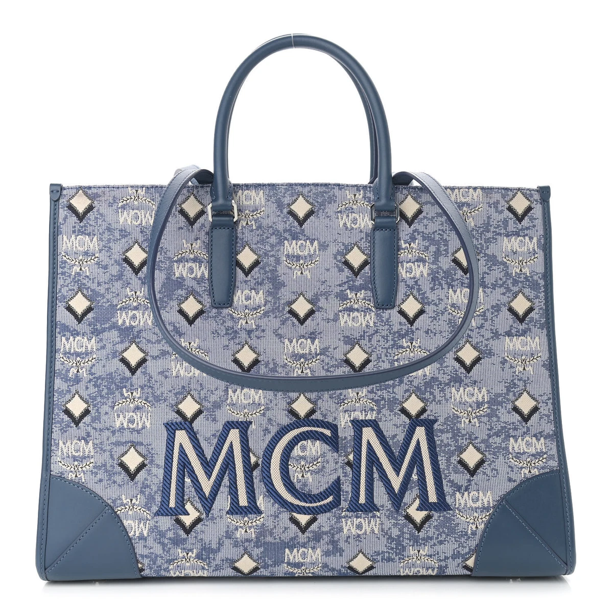 MCM Vintage Jacquard Monogram eBay