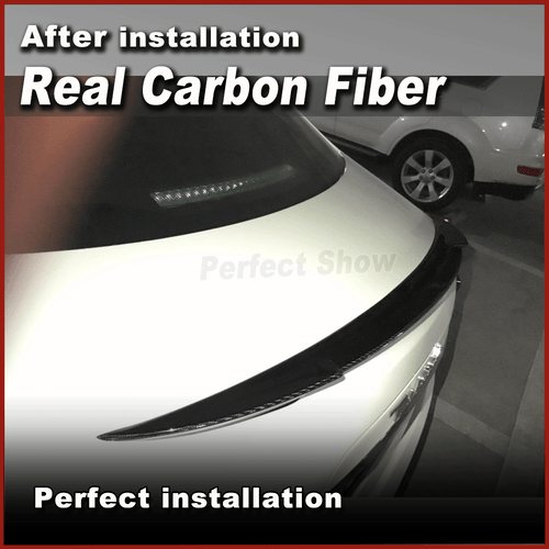 Für Maserati Ghibli M157 SQ4 2014-20 Carbon Heckspoiler Spoiler Heckflügel Lippe - Bild 4 von 12