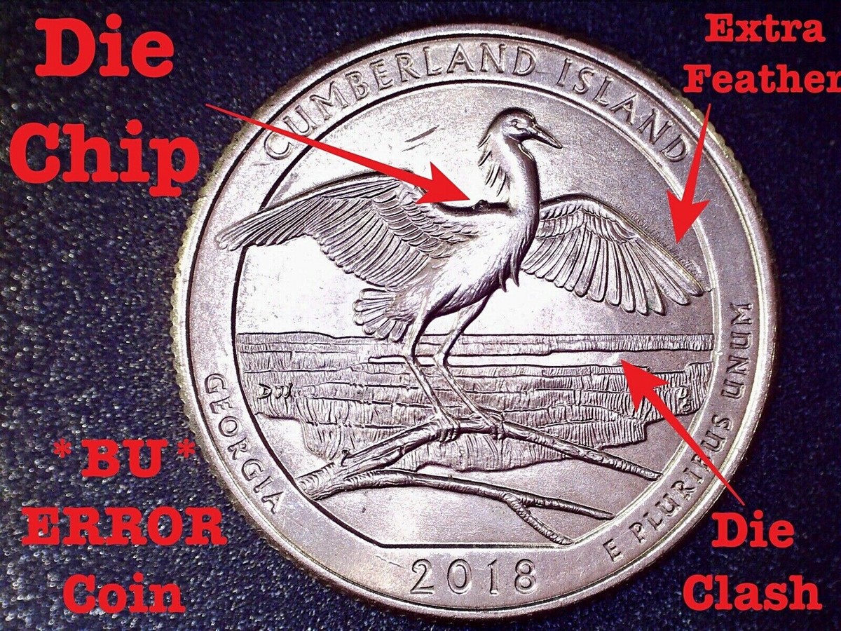 その他 ann.country 2018 P Cumberland Island Georgia ATB Quarter Error -Die