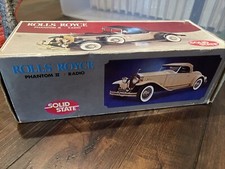 Solid State 1931 Rolls Royce Phantom II Radio With Box Made In Japan