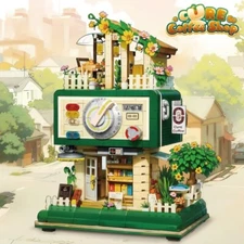 1057PCS Coffee Shop Building Blocks Set