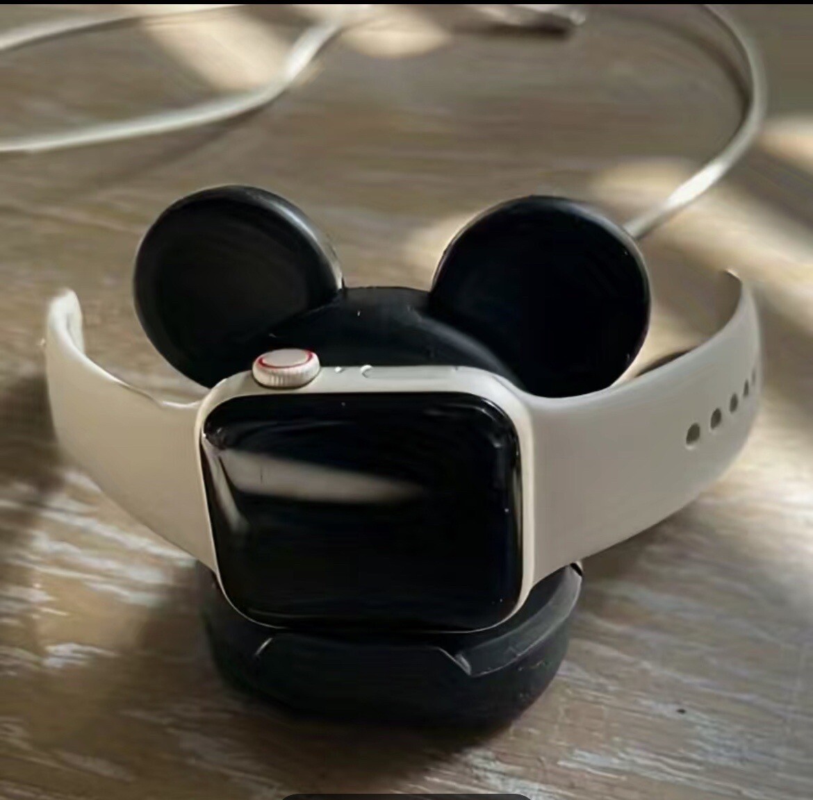 New Custom Apple Watch Charger Docking Station Disney Mickey Mouse