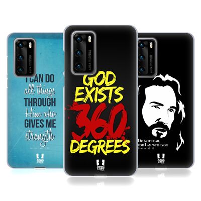 HEAD CASE DESIGNS CHRISTIAN INSPIRED SOFT GEL CASE FOR HUAWEI PHONES 4