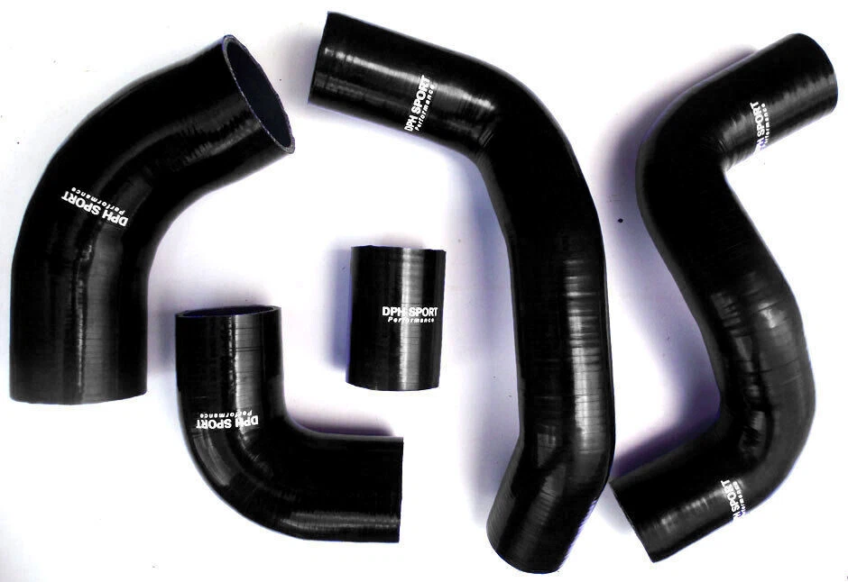 LAND ROVER FREELANDER TD4 INTERCOOLER TURBO AIR INTAKE SILICONE HOSE KIT BLACK